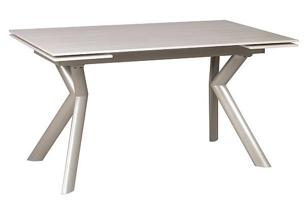 Керамічний стіл розкладний обідній Prestol Давон Бежевий-7