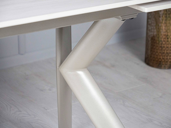 Керамічний стіл розкладний обідній Prestol Давон Бежевий-13