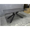 Керамический стол раскладной обеденный Prestol Монако Черный матовый-черный-1-thumb