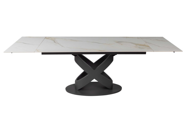 Керамический стол раскладной обеденный Prestol Ричмонд Молочный Керамический стол раскладной обеденный Prestol Ричмонд Молочный-12