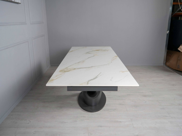 Керамический стол раскладной обеденный Prestol Ричмонд Молочный Керамический стол раскладной обеденный Prestol Ричмонд Молочный-11