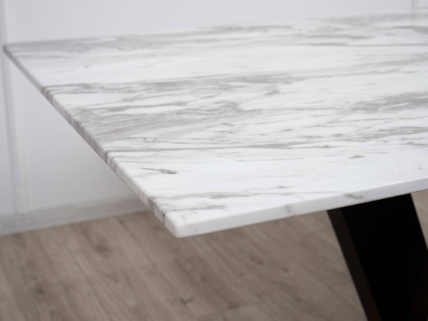 Стол обеденный Prestol Вегас Белый Золото Стол обеденный Prestol Вегас Белый Золото-9