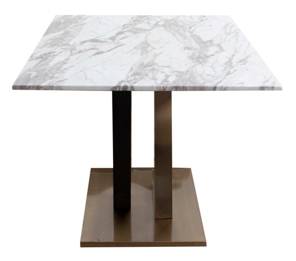 Стол обеденный Prestol Вегас Белый Золото Стол обеденный Prestol Вегас Белый Золото-6