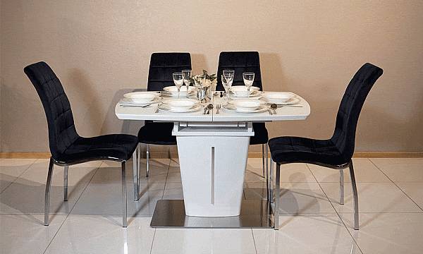 Стілець Prestol Марс Темно-синій Велюр-12