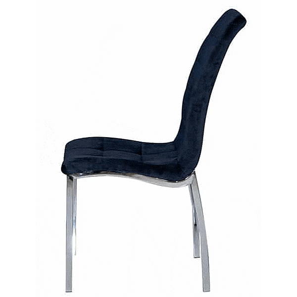 Стілець Prestol Марс Темно-синій Велюр-2