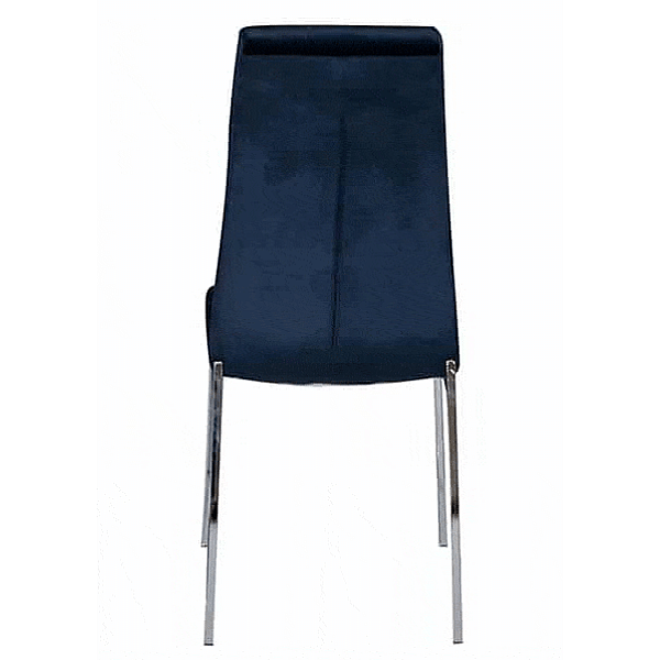Стілець Prestol Марс Темно-синій Велюр-4