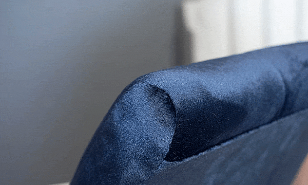 Стілець Prestol Марс Темно-синій Велюр-8