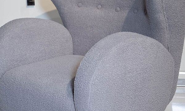 Крісло Prestol Каміла Сіре-7