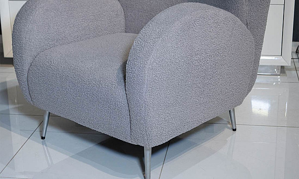 Крісло Prestol Каміла Сіре-8