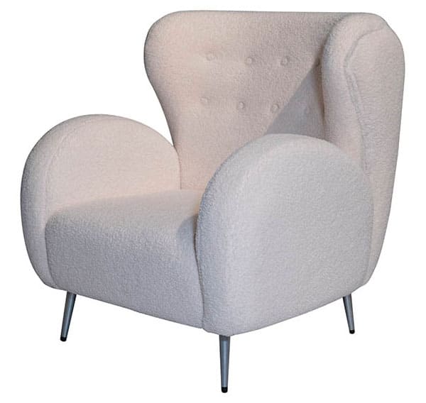 Кресло Prestol Камила Молочное-0