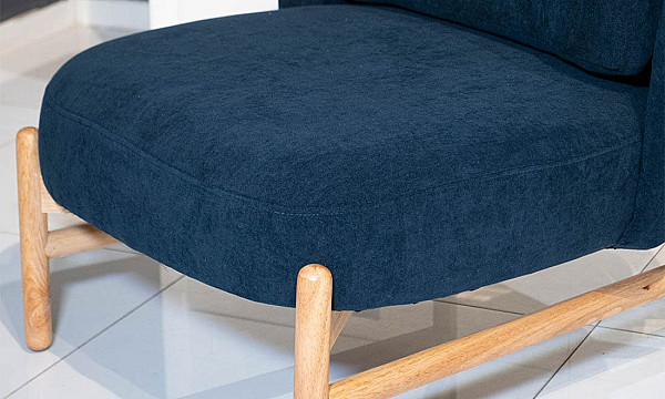 Кресло Prestol Вуди Синее-5