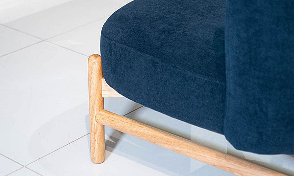 Кресло Prestol Вуди Синее-7