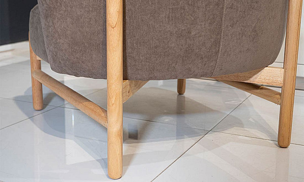 Крісло Prestol Вуді Коричневе-9