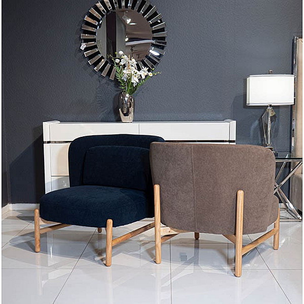 Крісло Prestol Вуді Коричневе-11