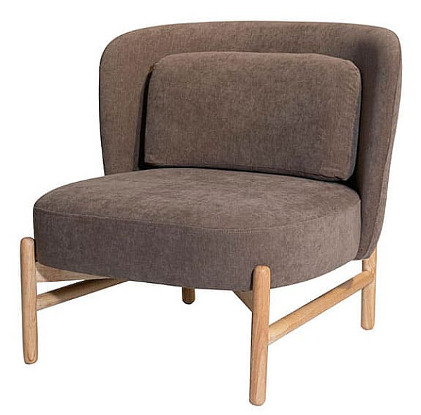 Крісло Prestol Вуді Коричневе-0