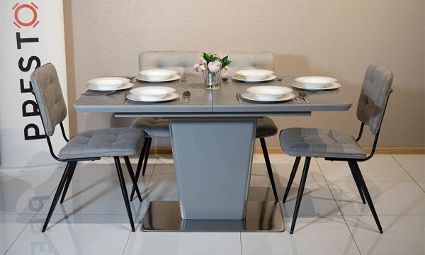 Стул Prestol МОНТАНА Светло-серый-4