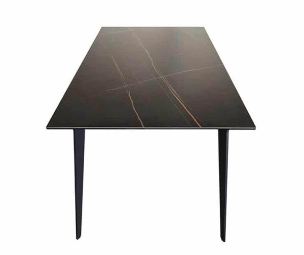 Стіл обідній Prestol ЕЙТОН Чорний Кераміка-3