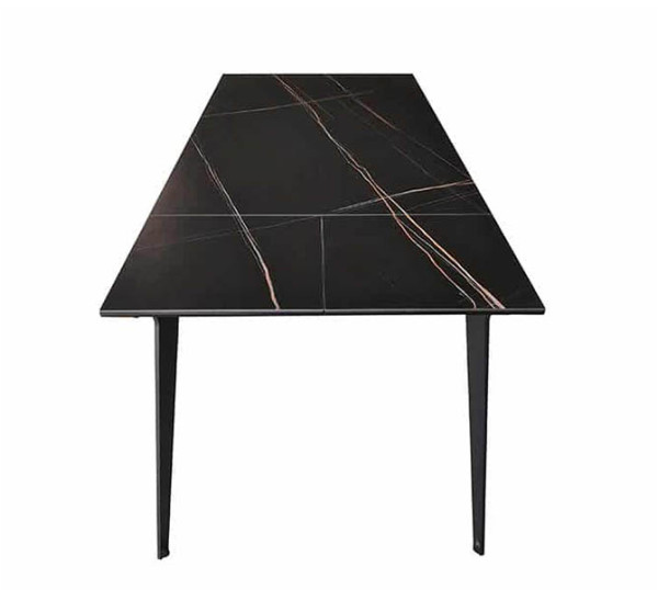 Стіл обідній Prestol ЕЙТОН Чорний Кераміка-4