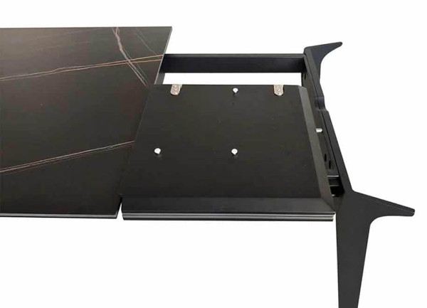 Стіл обідній Prestol ЕЙТОН Чорний Кераміка-6