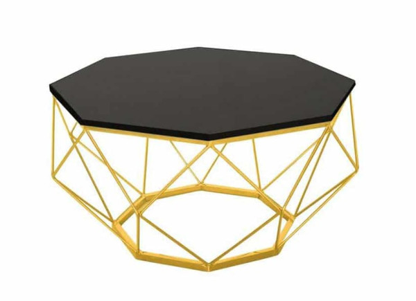 Стіл журнальний Prestol ПЕРФЕКТ D80 Чорний-0