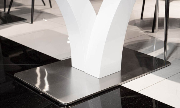 Стіл обідній Prestol СПЕНСЕР Білий глянець-10