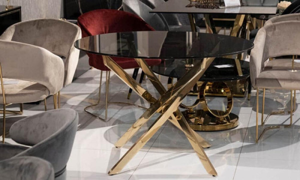 Стіл обідній Prestol ТЕЙЛОР Димчастий-1