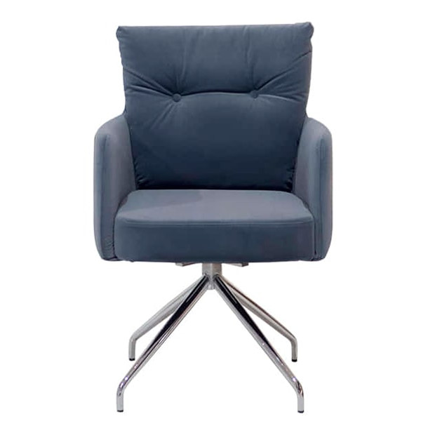 Стул поворотный Prestol Честер Синий-1
