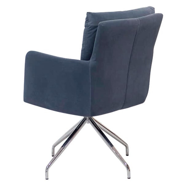 Стул поворотный Prestol Честер Синий-3