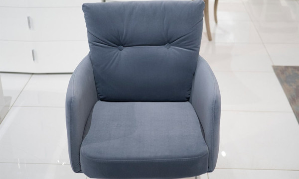 Стул поворотный Prestol Честер Синий-4