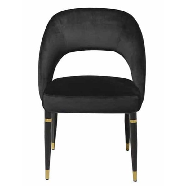 Стул Prestol Фостер Черный Велюр-1
