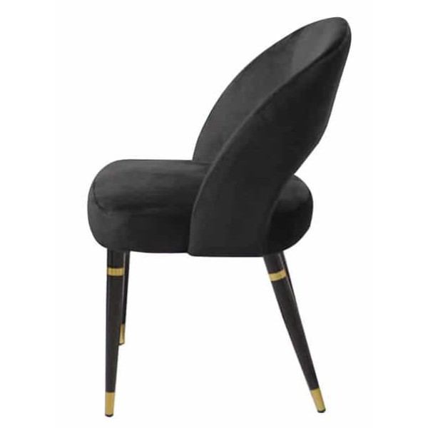 Стул Prestol Фостер Черный Велюр-2