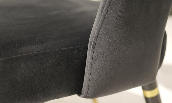 Стул Prestol Фостер Черный Велюр-9