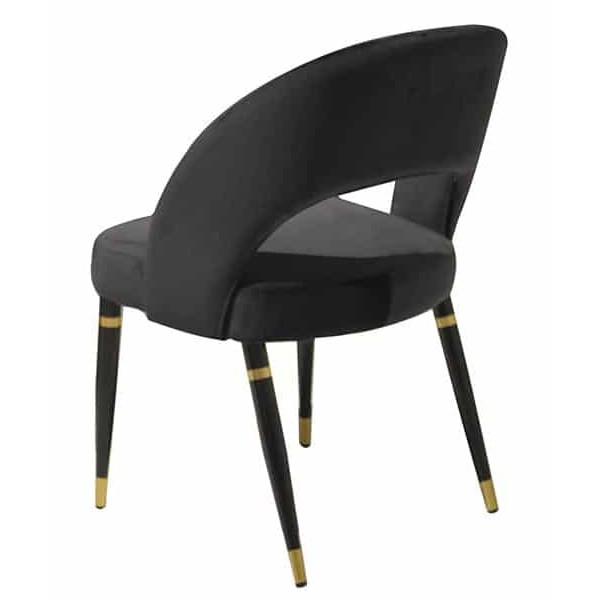 Стул Prestol Фостер Черный Велюр-3