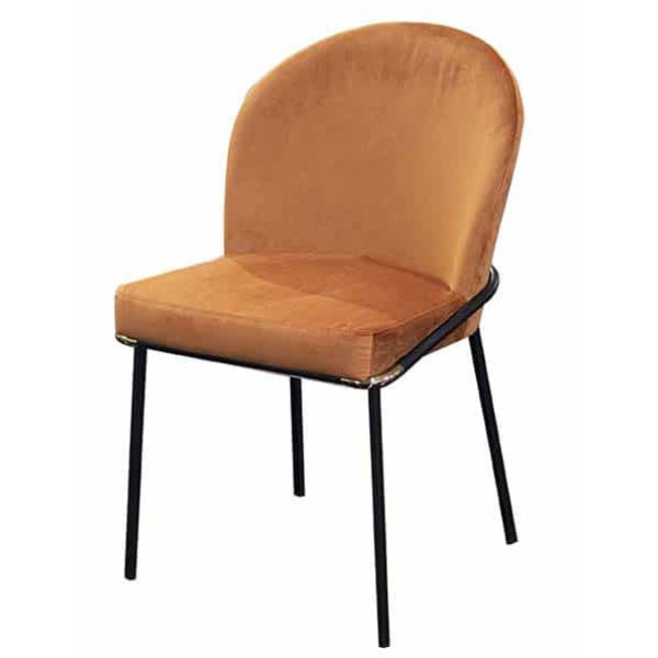 Стілець Prestol Мілтон Рудий Велюр-0