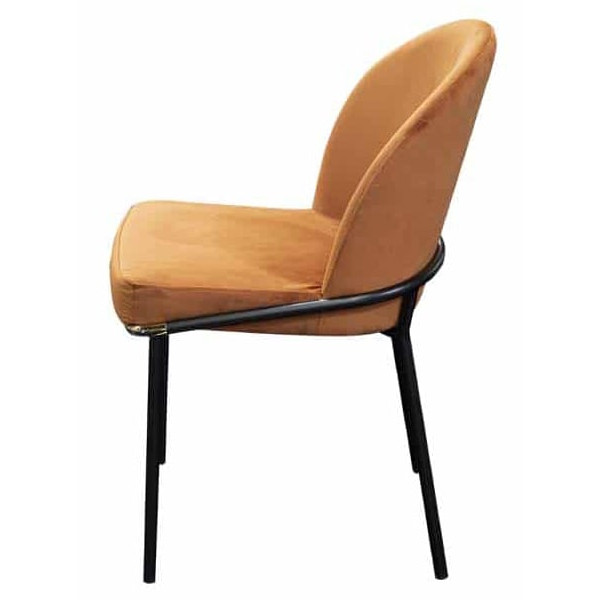 Стілець Prestol Мілтон Рудий Велюр-2