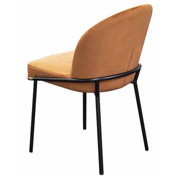 Стілець Prestol Мілтон Рудий Велюр-3