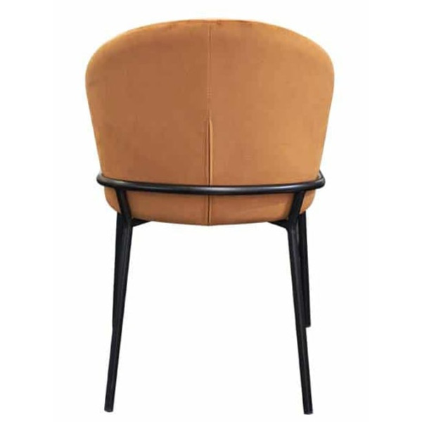 Стілець Prestol Мілтон Рудий Велюр-4