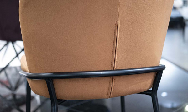 Стілець Prestol Мілтон Рудий Велюр-7