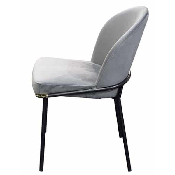 Стул Prestol Милтон Серый Велюр-2