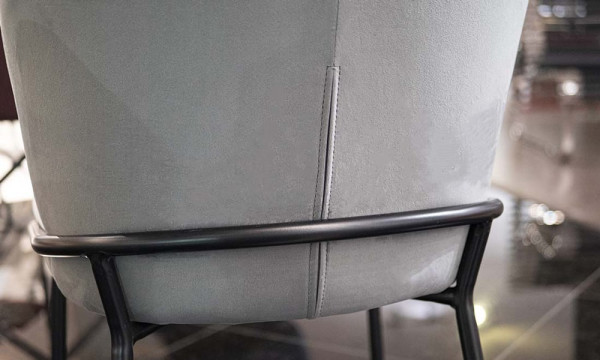 Стул Prestol Милтон Серый Велюр-5