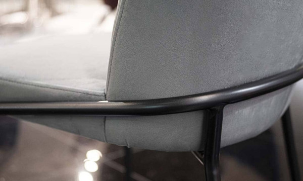 Стул Prestol Милтон Серый Велюр-7