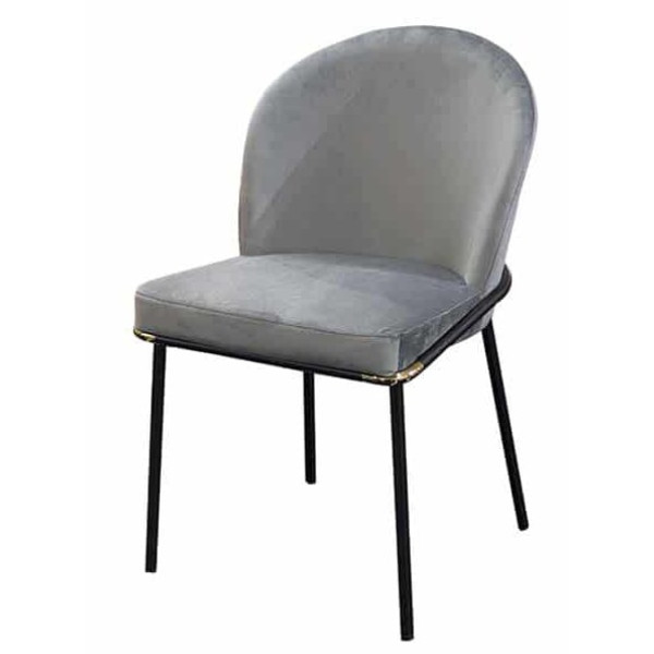Стул Prestol Милтон Серый Велюр-0