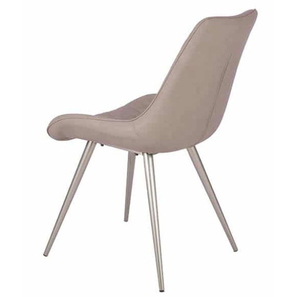 Стілець Prestol Моріс Бежевий хром-3