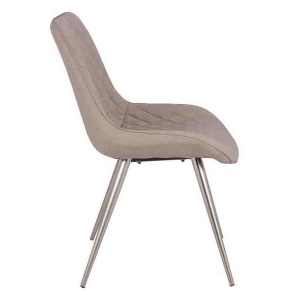 Стілець Prestol Моріс Бежевий хром-2