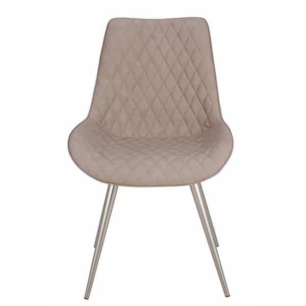 Стілець Prestol Моріс Бежевий хром-1