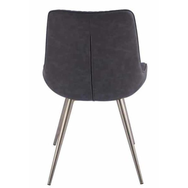 Стул Prestol Морис Серый хром-3