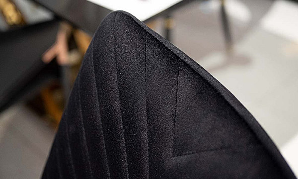 Стілець Prestol Прайм Чорний Велюр-5