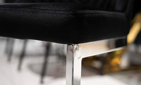 Стілець Prestol Прайм Чорний Велюр-6