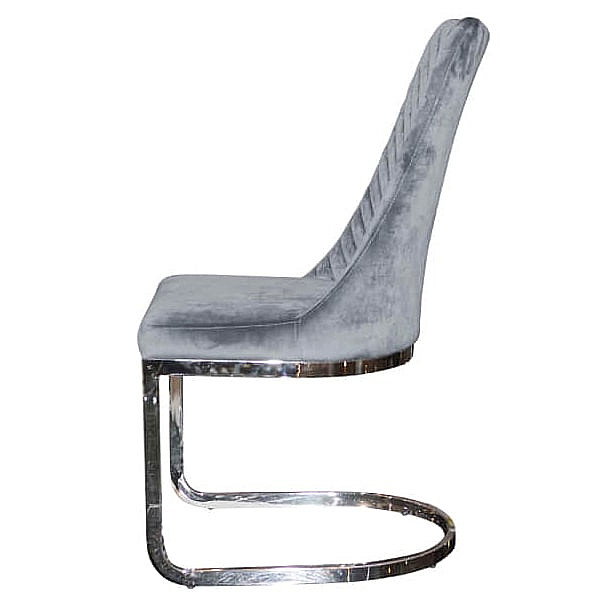 Стул Prestol Прайм Серый Велюр-2