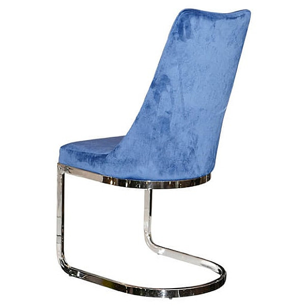 Стілець Prestol Прайм Синій Велюр-3